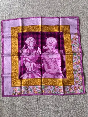 죠죠 죠르노 죠바나 반다나 보라색