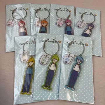 나니와노니와 아크릴 키링 7개 세트