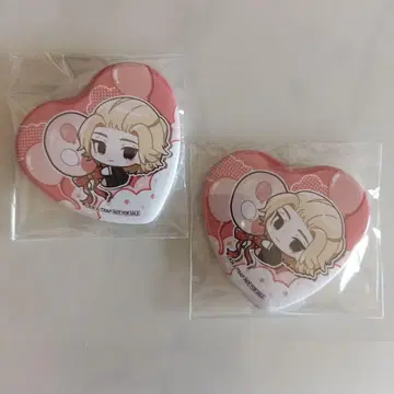 도쿄 리벤저스 사노 만지로 프리롤 하트 캔뱃지