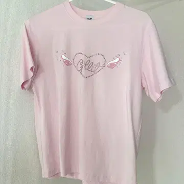 ILLIT 공식 핑크 T셔츠 L 사이즈