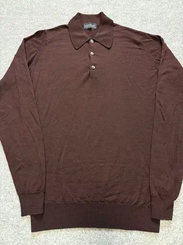 JOHN SMEDLEY 존스메들리 메리노울 니트 피케 셔츠 M