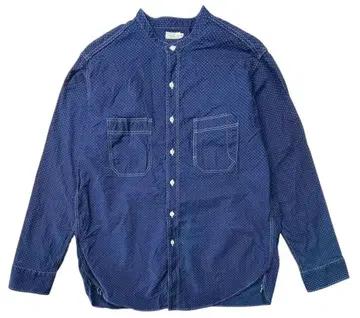 웨어하우스 덕디거 워바쉬 스트라이프 워크 셔츠 40