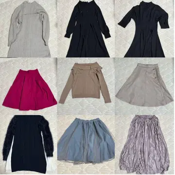 의류 묶음 판매 9점