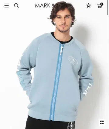 MARK&LONA Sponge Zip 48 종이상자 상의