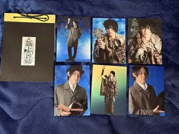 극상 문학 요다카의 별 은하철도의 밤 후지와라 유키 브로마이드 무대 굿즈