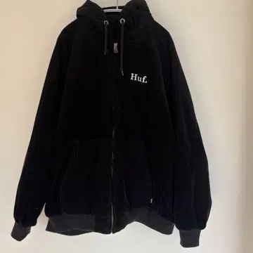 HUF. 코듀로이 자켓 블랙