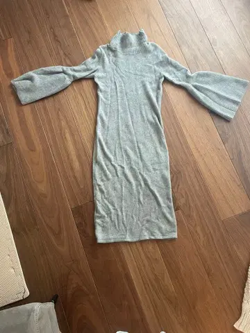 롱 니트 원피스