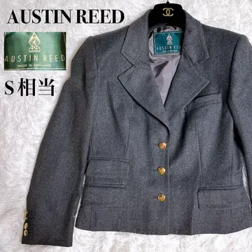 컨디션 최상 오스틴 리드 테일러드 자켓 골드 버튼 그레이 S 상당