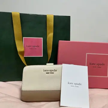 kate spade 2단 접이식 지갑