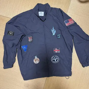 coen 자켓 나일론 와펜 자켓 아우터 가벼운 L 사이즈