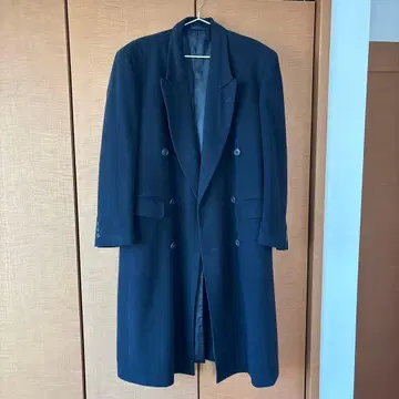 ANTONIO FUSCO 캐시미어 더블 브레스트 코트