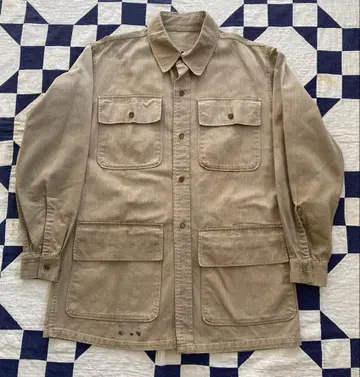 [ 레어 ] 40S ww2 war aid RAF hbt 사파리 자켓