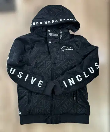 GOTCHA XL 발수 후디 블루종 기하학 패턴 올 패턴