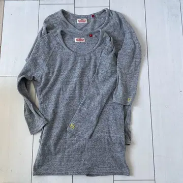 그레이 7부 소매 티셔츠 사이즈 2