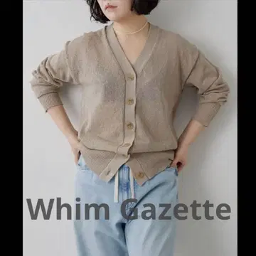 [ 정가 22,000엔 ] Whim Gazette 가디건 프리 사이즈