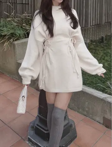 그레일 GRL 리본 니트 원피스 tu1765