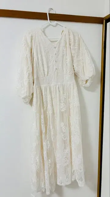 [ axes femme ] 아이보리 레이스 원피스