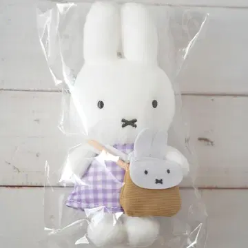 zakka 페스티벌 한정판 체크 드레스 미피 마스코트