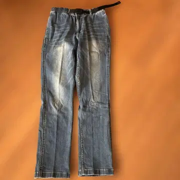 데님 팬츠 스트레이트 데님 블루