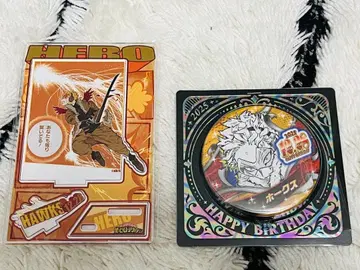 [ 새상품 ] 히로아카 명장면 디오라마 피규어 벌스데이 캔뱃지 호크스