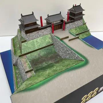 우에다성 1/150 스케일 모형