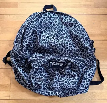 THRASHER 레오파드 무늬 백팩