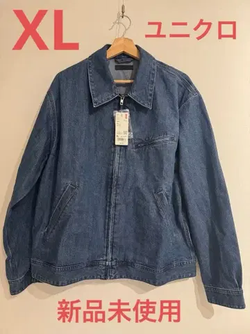 UNIQLO 집업 블루종 데님 자켓