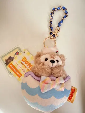 더피 케이크형 봉제 인형 스트랩