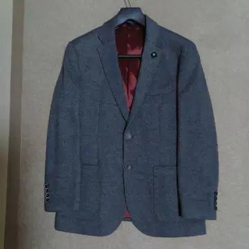 미사용 새상품 FIDATO 테일러드 저지 자켓 부토니에르 포함