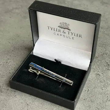 TYLER & TYLER CAPSULE TIE CLIP BLOSSOM