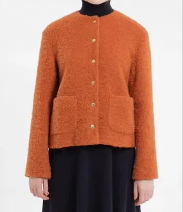 MACKINTOSH PHILOSOPHY 노카라 자켓 오렌지 38