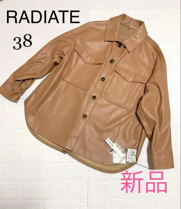 라디에이트 RADIATE 오버 셔츠 인조 가죽 38