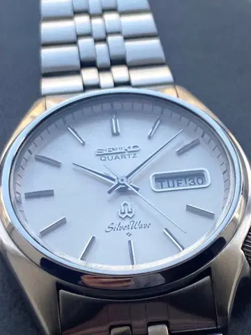 세이코 SEIKO 실버 웨이브 앤티크 컨디션 최상