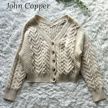 JOHN COOPER / 존 쿠퍼 V넥 가디건 영국제