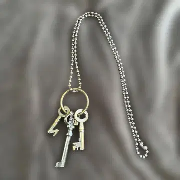 PPFM 신의 의류 열쇠 모티브 목걸이
