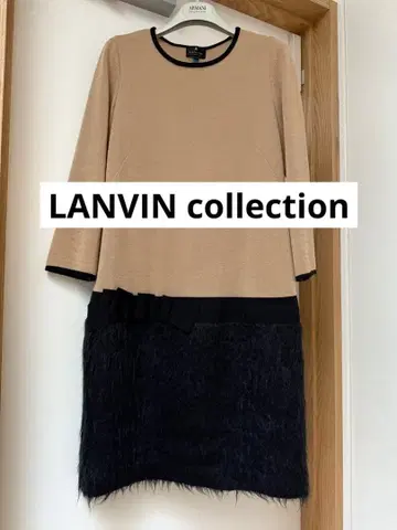 밑단 샤기 니트 원피스