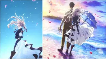 극장판 바이올렛 에버가든 포스터 2장