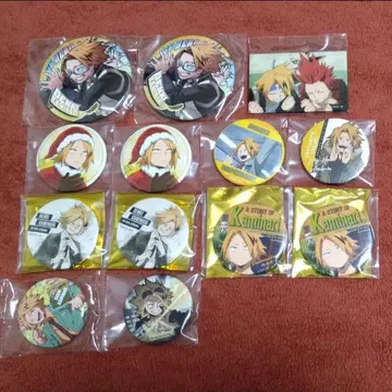 히로아카 카미나리 캔뱃지 세트