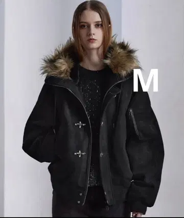 clel N-2B 파이어맨 테크 페이드 플라이트 자켓 블랙 M