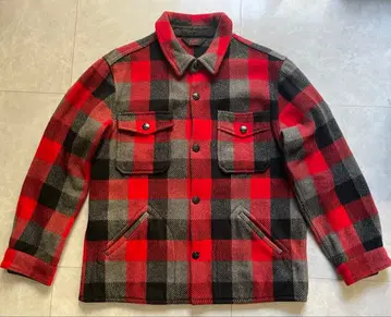 새상품급 tenderloin 버팔로 블록 체크 자켓 M