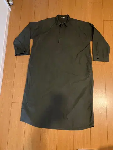 새상품급 MORRIS & SONS 롱 기장 긴팔 셔츠 원피스