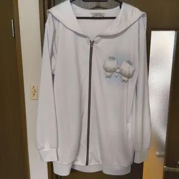 아와이. x 혼와카 콜라보 세일러 저지 후드티