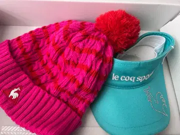 le coq sportif 니트 모자 / 선바이저 골프