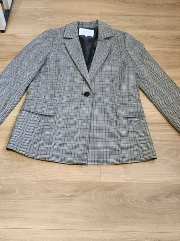 [ Rirandture ] 미사용품 체크 무늬 테일러드 자켓