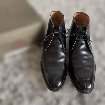 scotch grain 스코치 그레인 25.5cm 처카 부츠 블랙