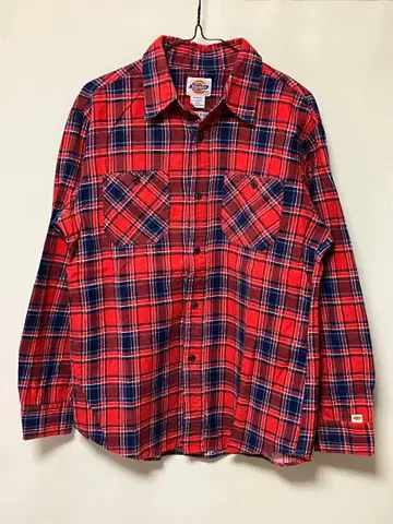 Dickies 디키즈 체크 플란넬 셔츠