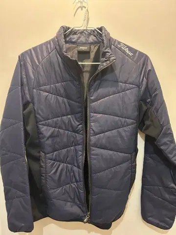 Titleist 네이비 퀼팅 자켓