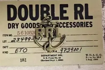 [미사용 새상품] DOUBLE RL 앵커 액세서리