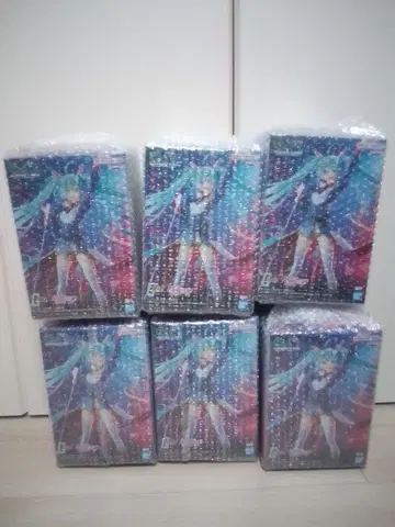 건담미쿠 반프레스토 에볼브 BANPRESTO EVOLVE 6체 세트