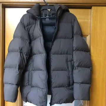 NANODESIGN 후드 부착 다운 자켓 S 브라운